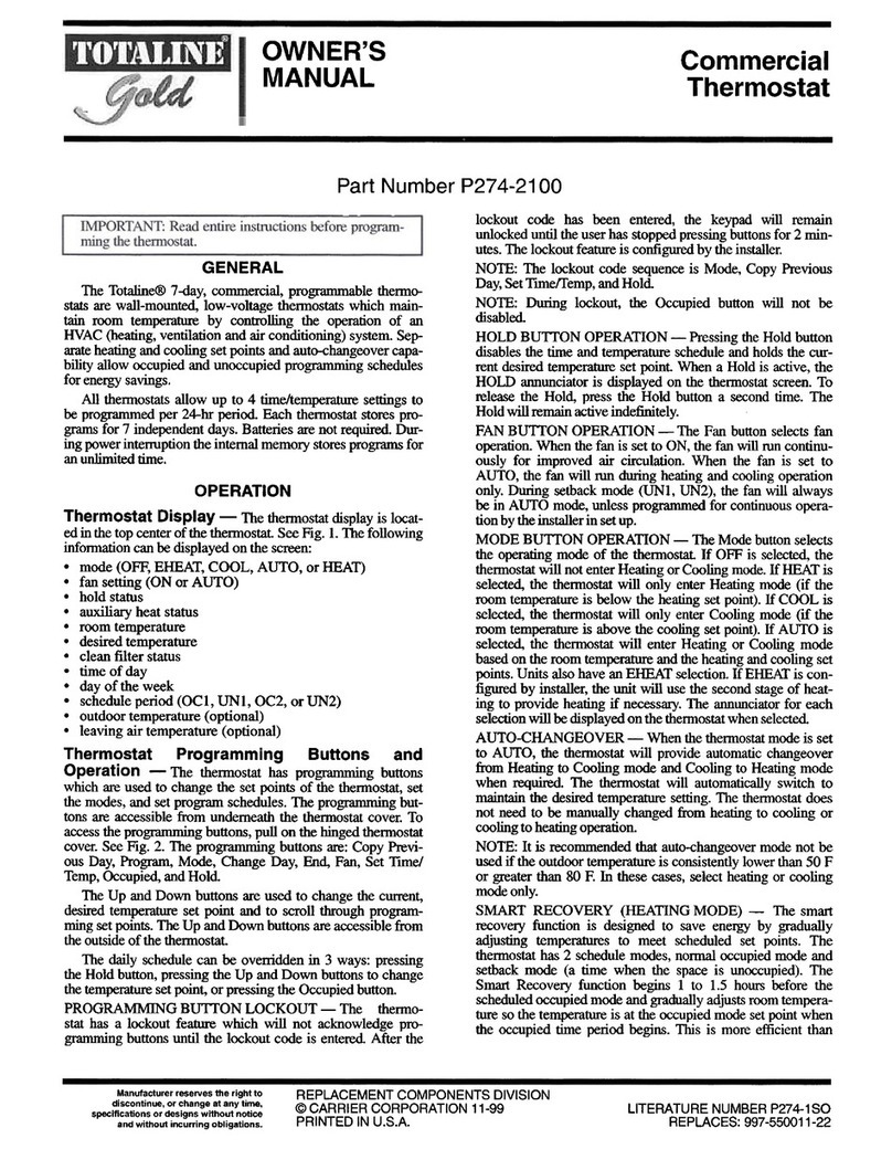 TOTALINE P274-21 00 User manual