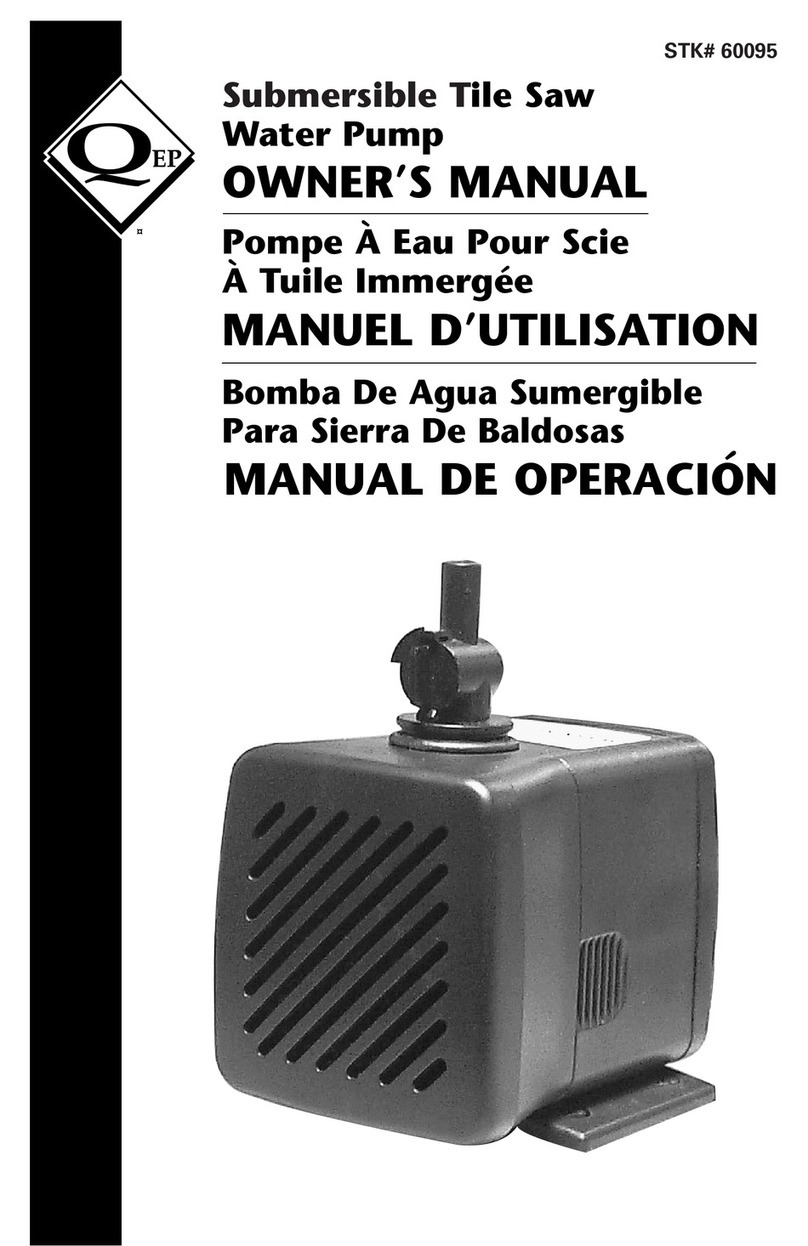 QEP STK 60095 owner's manual QEP STK 60095 owner's manual