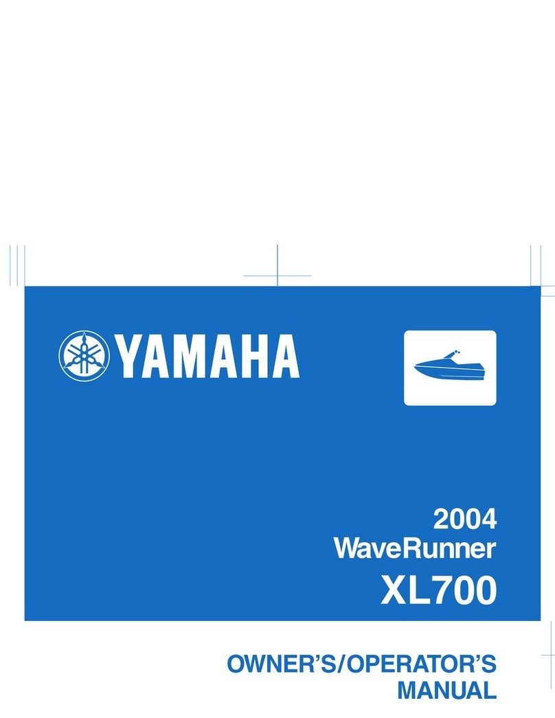 Yamaha XL700 WaveRunner 2004 Owner's/operator's manual
