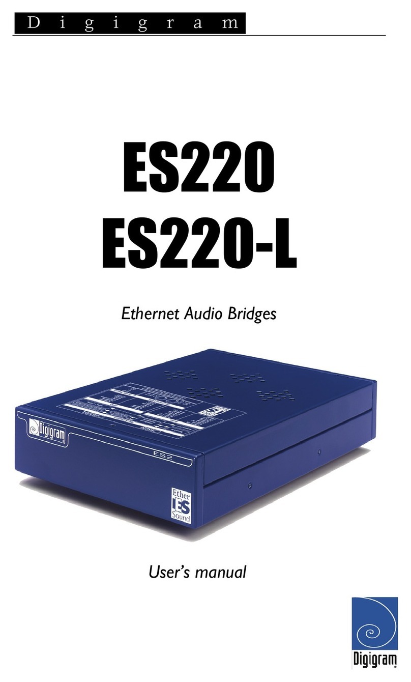 Digigram EtherSound ES220 user manual