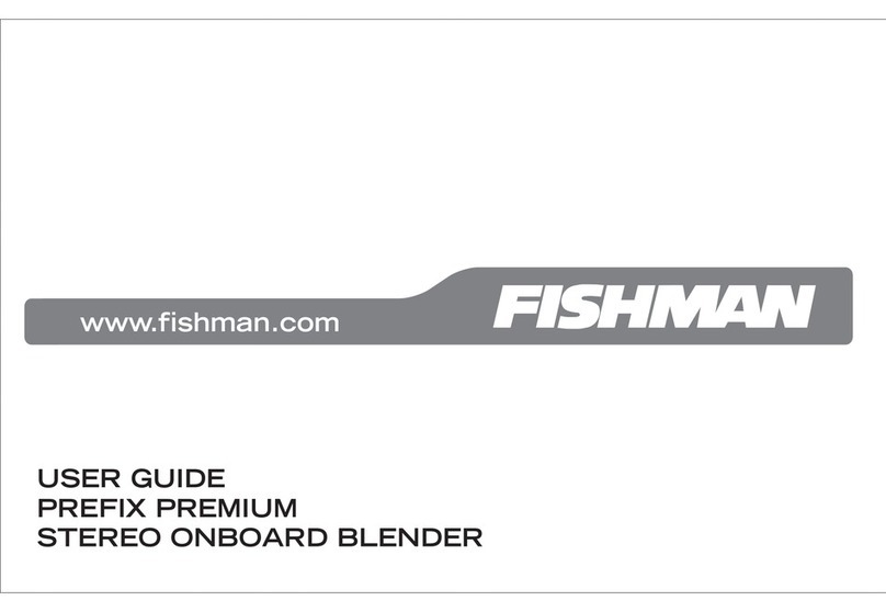 Fishman PREFIX PREMIUM User manual