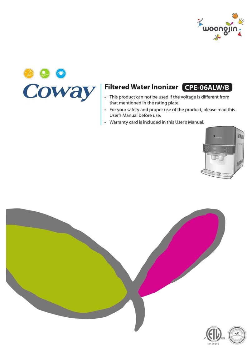 Coway CPE-06ALW user manual
