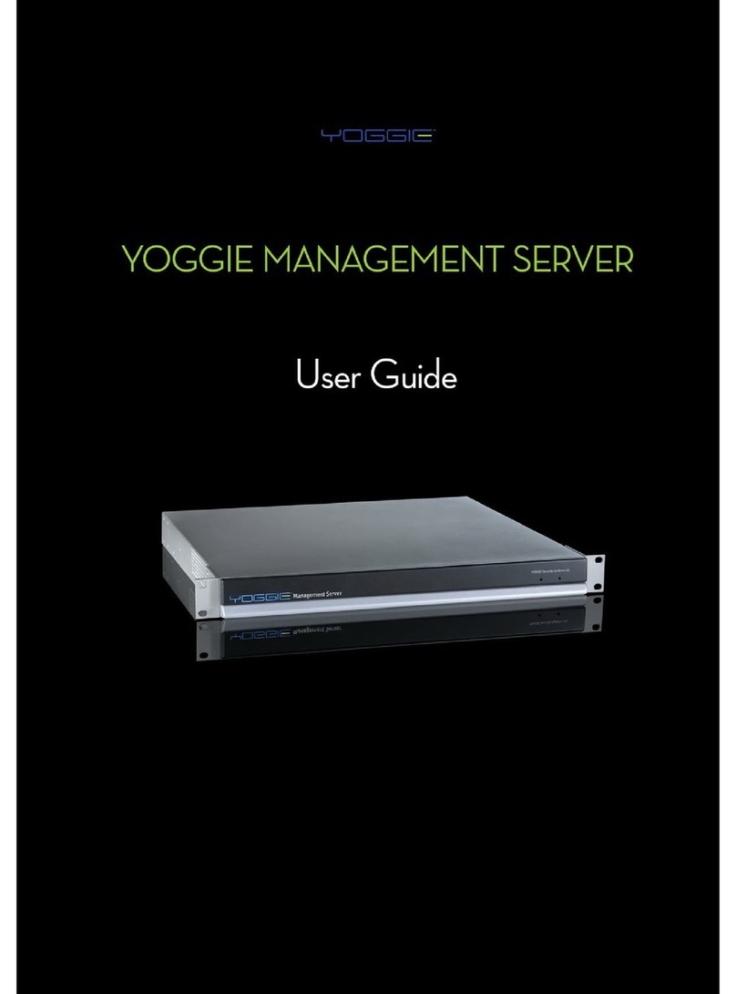 YOGGIE YOGGIE MANAGEMENT SERVER user guide