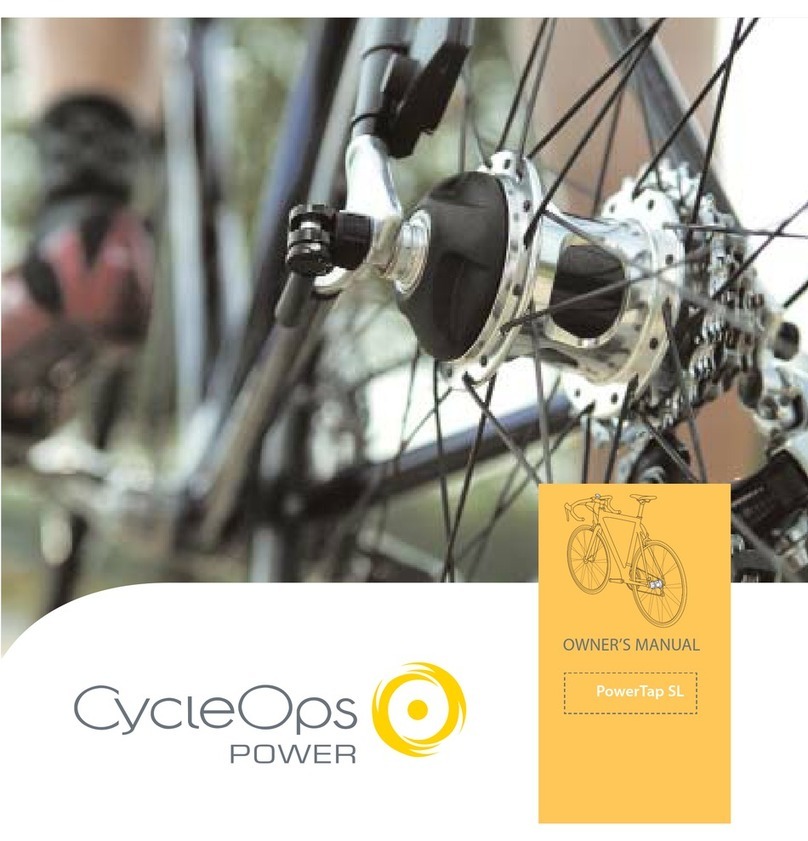 CycleOps PowerTap SL User manual