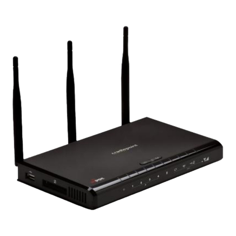 Cradlepoint WIPIPE MBR1000 User manual Cradlepoint WIPIPE MBR1000 User manual