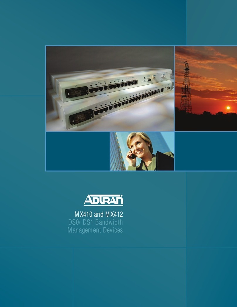 ADTRAN MX410 brochure ADTRAN MX410 brochure