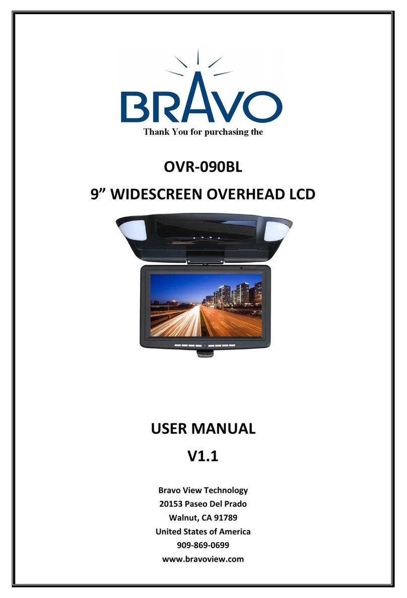 Bravo OVR-090BL User manual