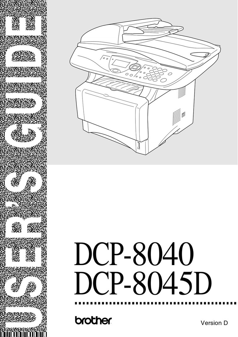 Brother DCP-8040 User manual