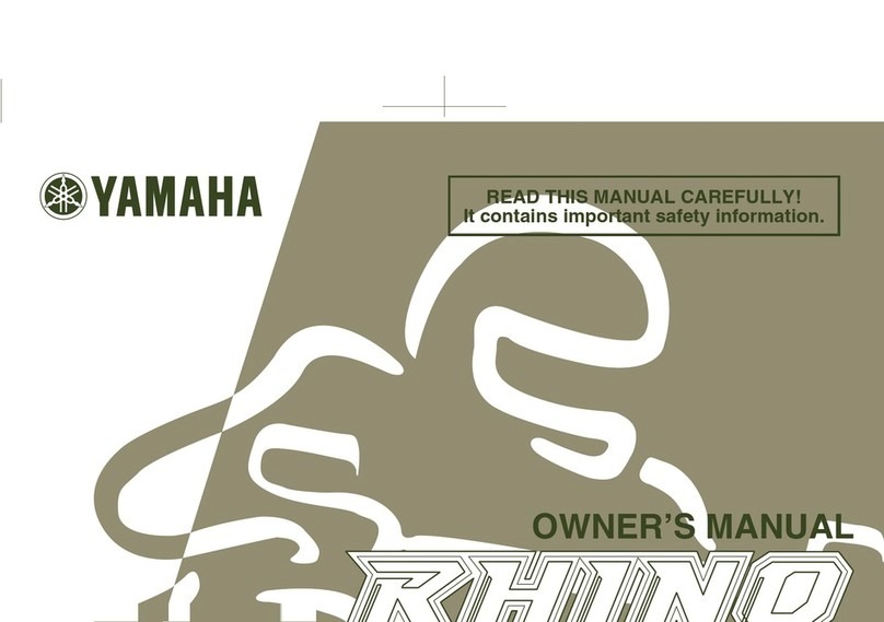 Yamaha RHINO YXR45FW User manual Yamaha RHINO YXR45FW User manual