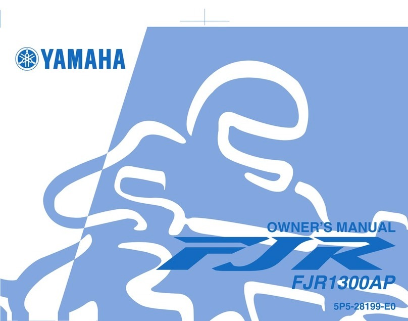 Yamaha FJR owner's manual