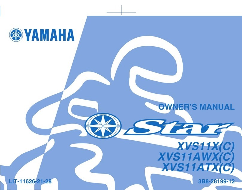 Yamaha Star XVS11X User manual