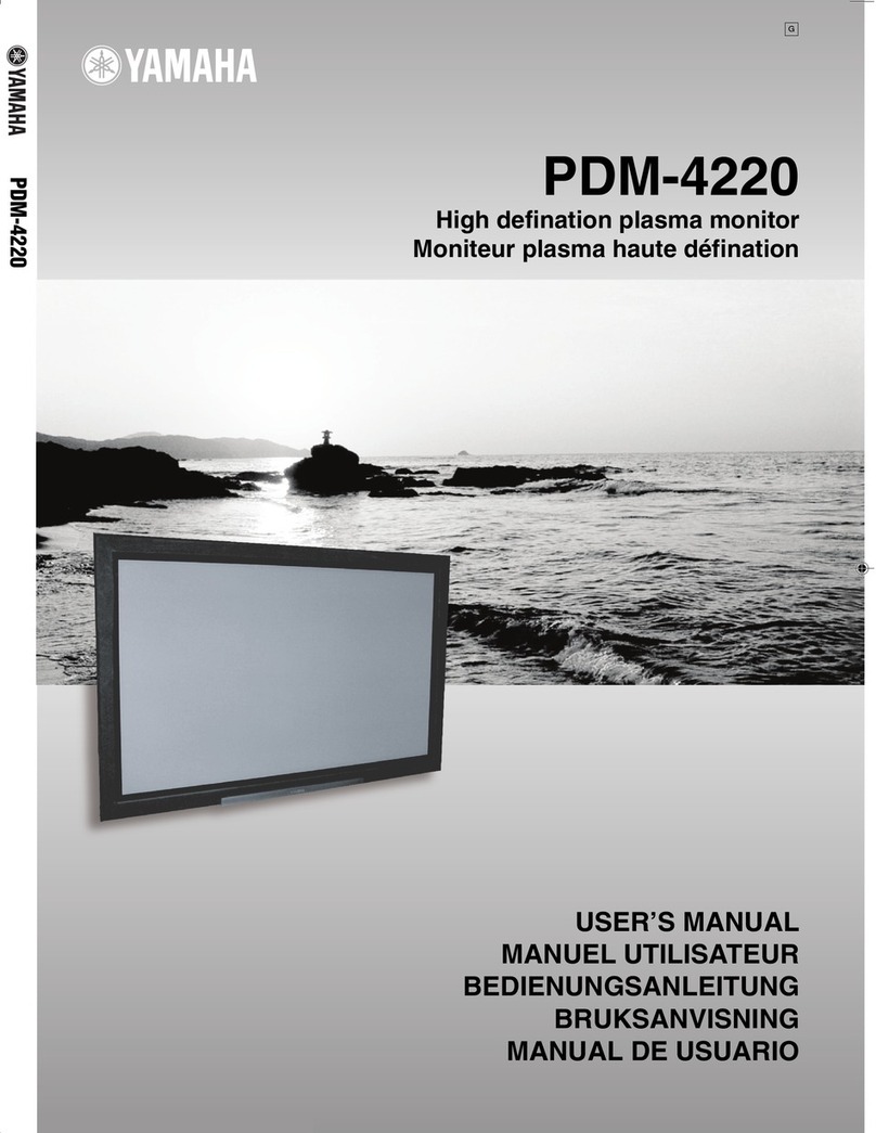 Yamaha PDM-4220 User manual Yamaha PDM-4220 User manual