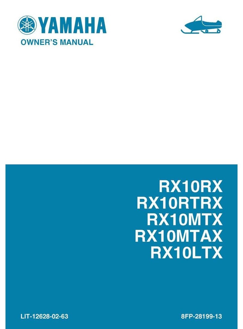 Yamaha RX10RX owner's manual
