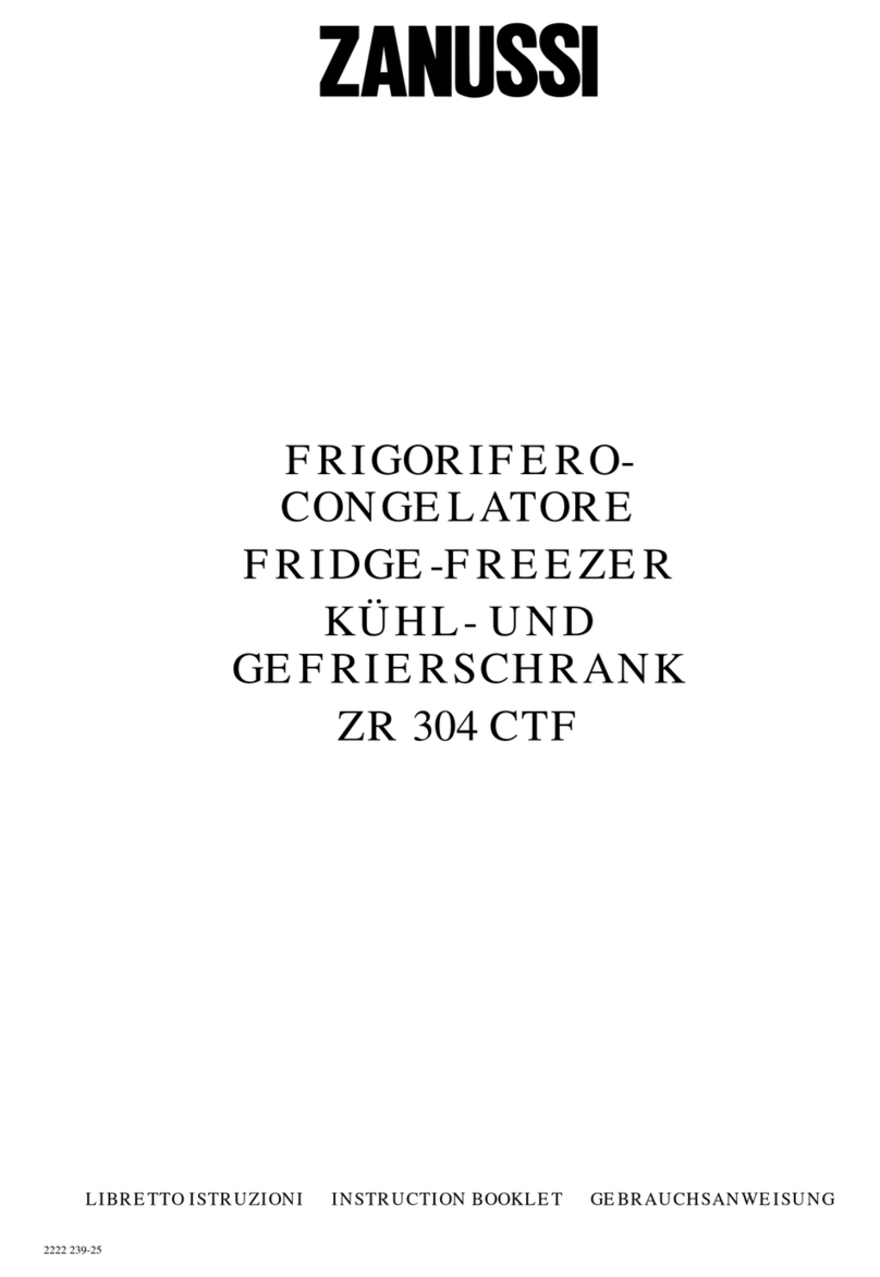 Zanussi ZR 304 CTF User manual