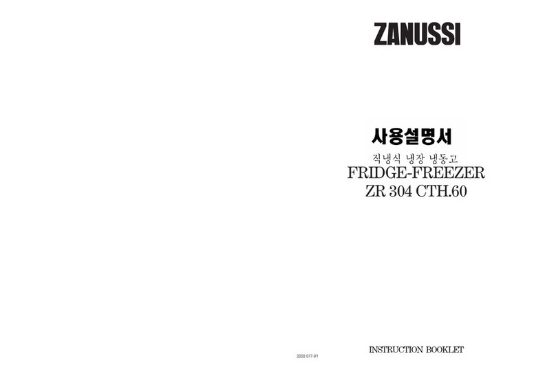 Zanussi ZR 304 CTH.60 Instruction booklet