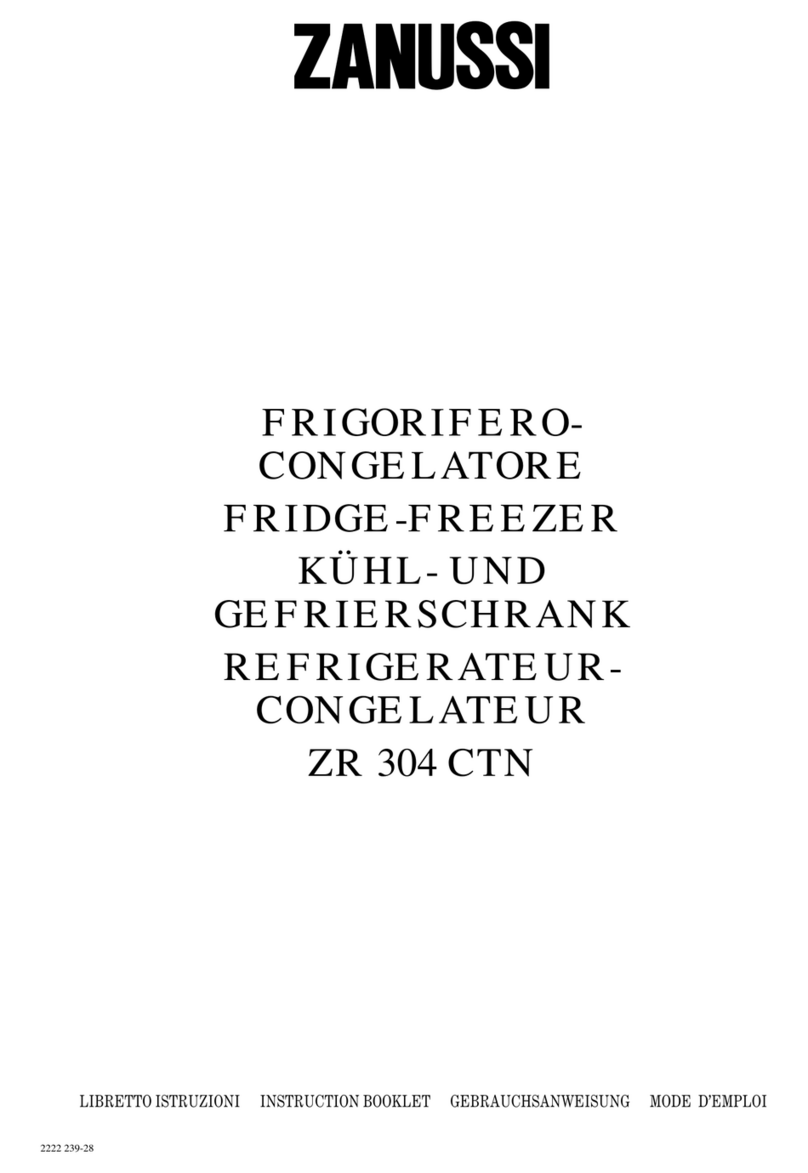 Zanussi ZR 304 CTN User manual