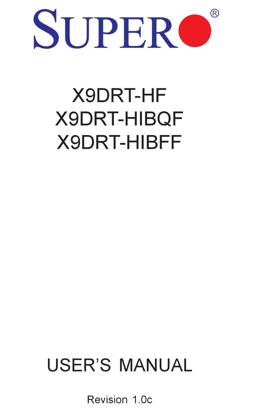 Supero X9DRT-HF user manual