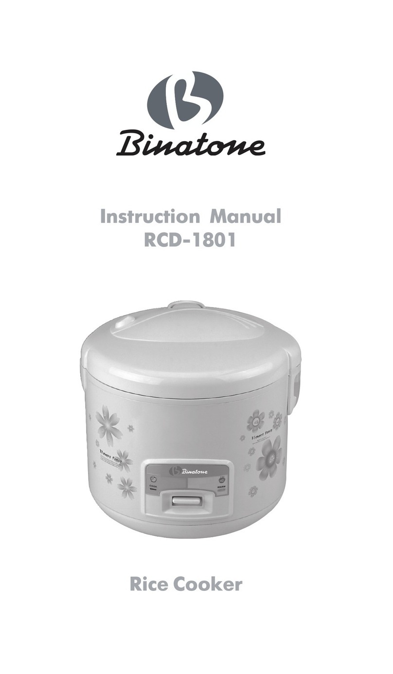 Binatone RCD-1801 instruction manual