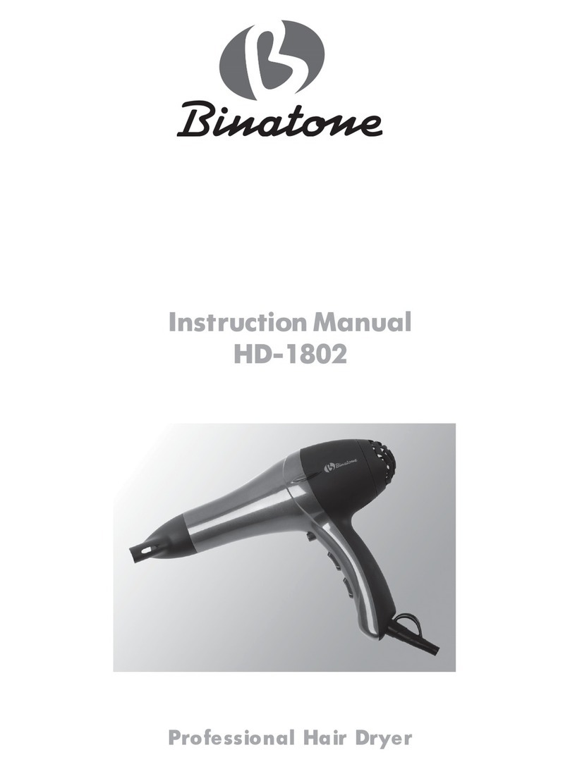 Binatone HD-1802 instruction manual