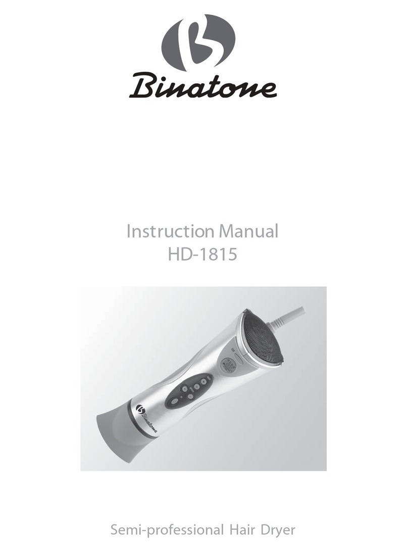 Binatone HD-1815 instruction manual