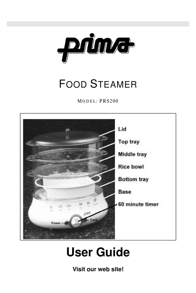 Prima PRS200 User manual
