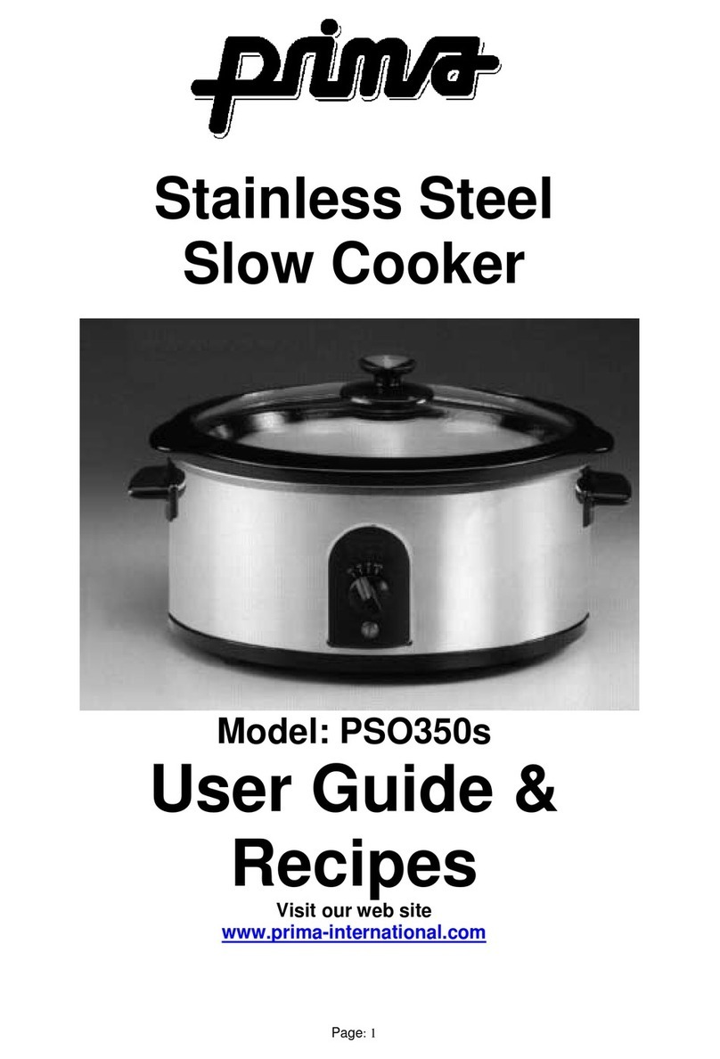 Prima PSO350s User manual