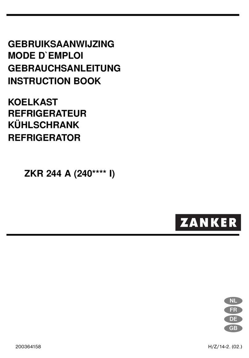 ZANKER ZKR 244 A Instruction book
