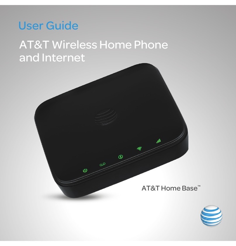 AT&T AT&T Wireless Home Phone Base user guide