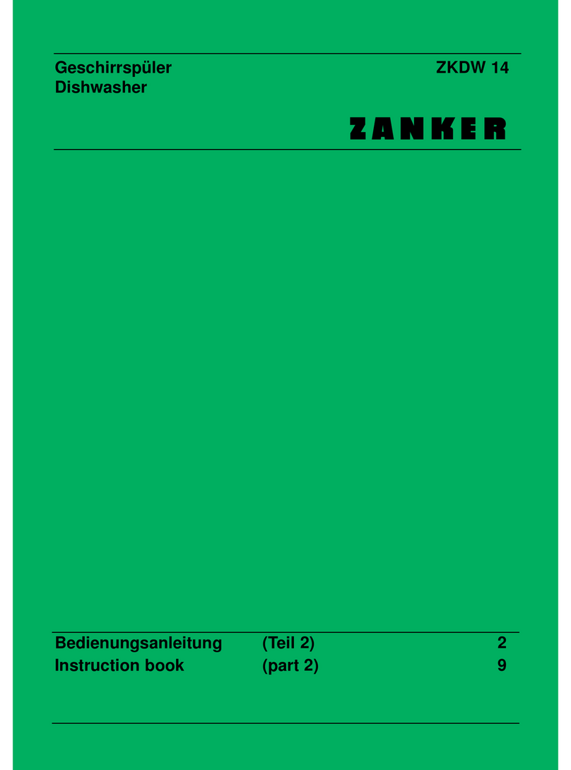 ZANKER ZKDW14 Instruction book