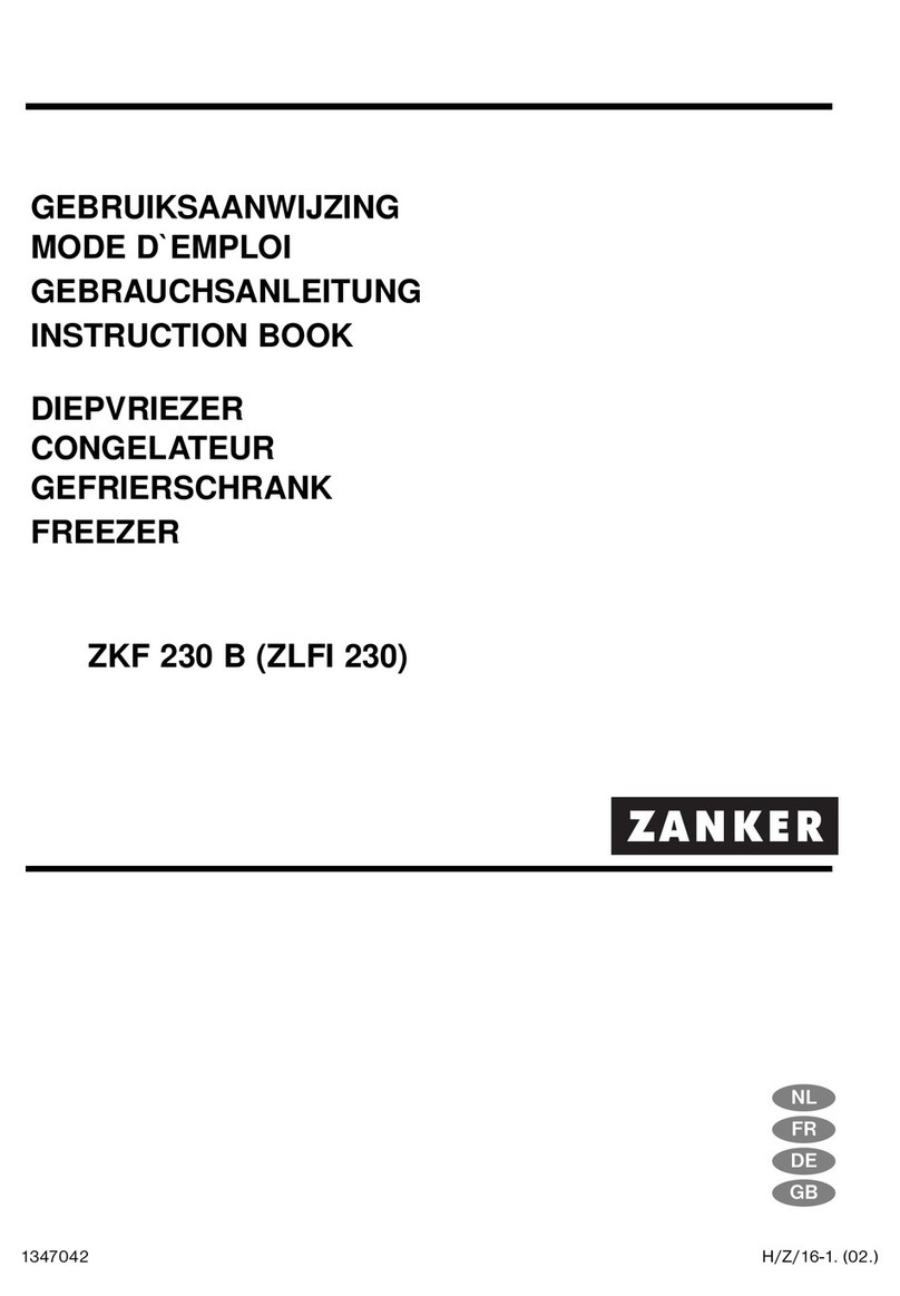 ZANKER ZKF230B User manual ZANKER ZKF230B User manual