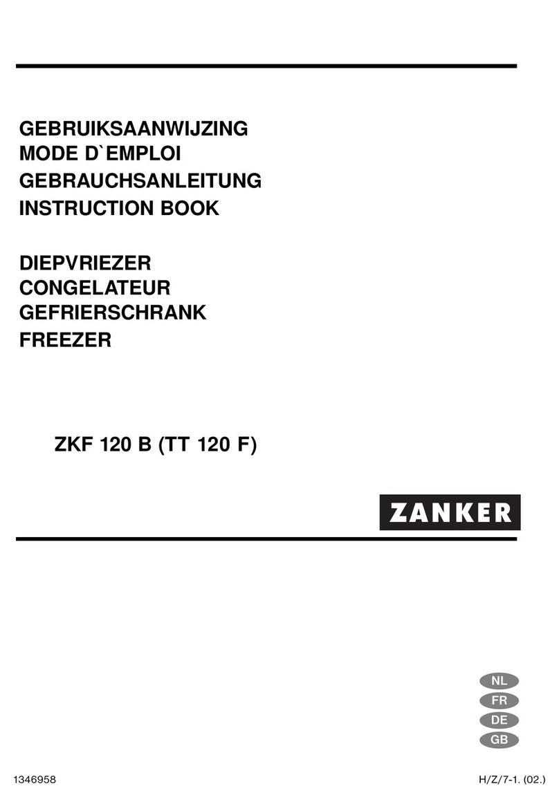 ZANKER TT 120 F Instruction book