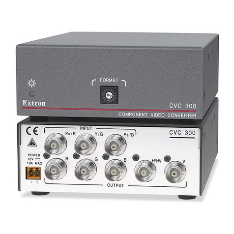 Extron electronics CVC 300 installation guide