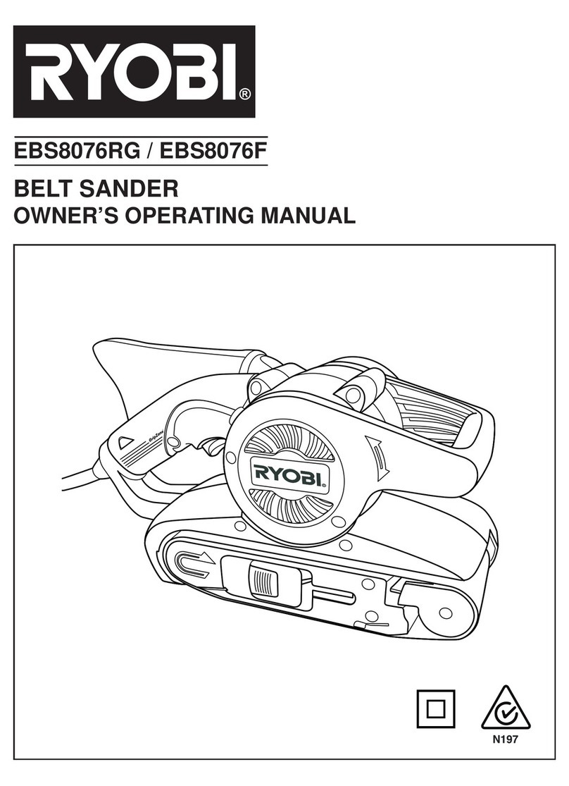 Ryobi EBS8076RG Operation manual
