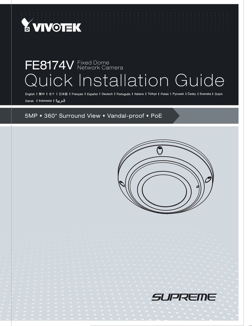 Vivotek FE8174V User manual