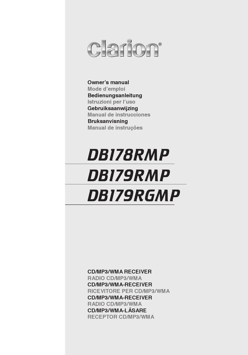 Clarion DB178RMP User manual Clarion DB178RMP User manual