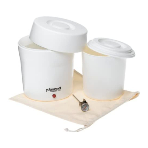 YOGOURMET MULTI T instruction manual