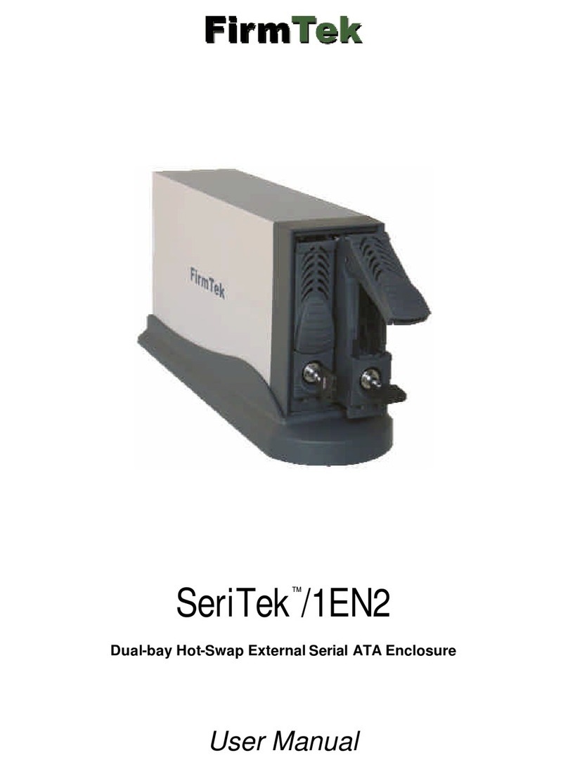 FirmTek SeriTek User manual