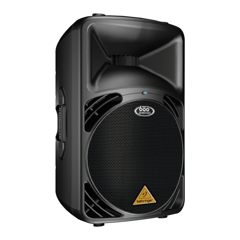 Behringer Eurolive B412DSP User manual