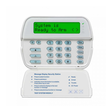 DSC PC1616; PC1832; PC186 user manual