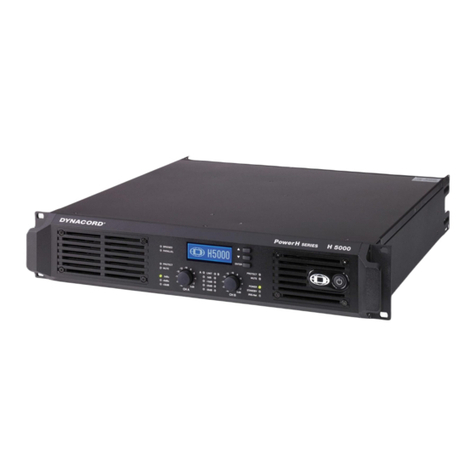 Dynacord H 2500 owner's manual