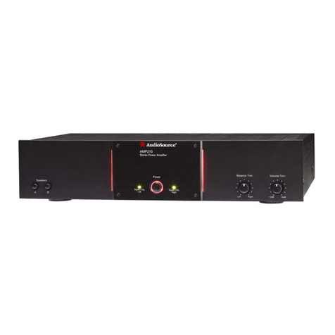 AudioSource AMP 210 User manual