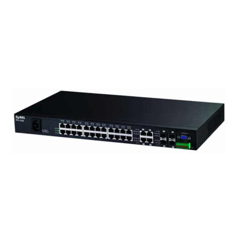 ZyXEL Communications MES-3528 - User manual