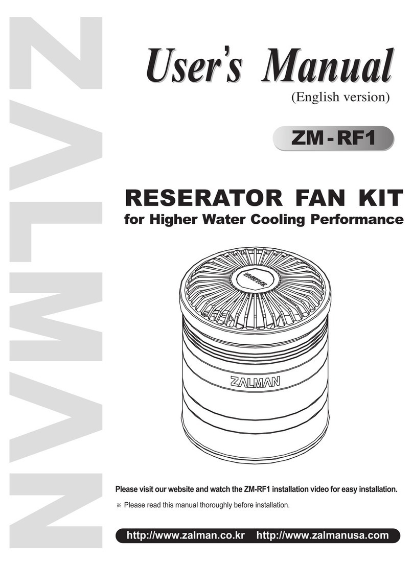 ZALMAN ZM-RF1 User manual ZALMAN ZM-RF1 User manual