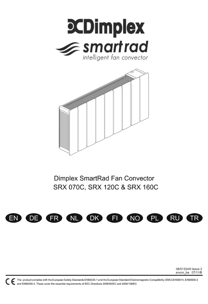 Dimplex SRX 070C User manual
