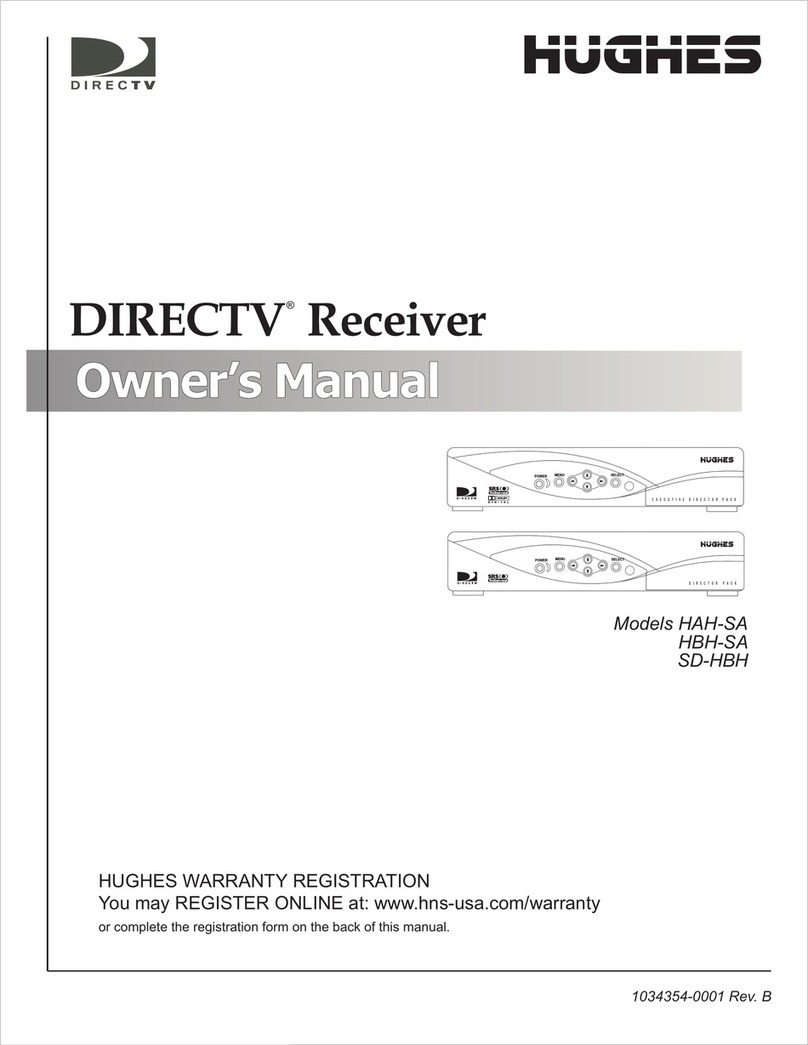 Hughes HAH-SA owner's manual