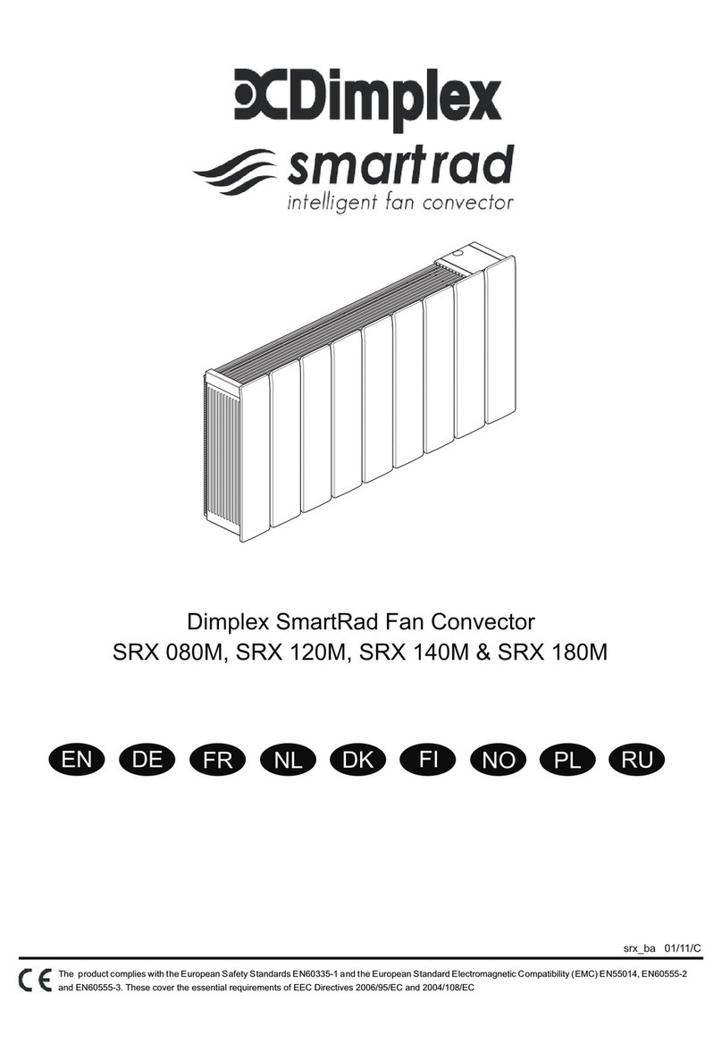 Dimplex SRX 080M User manual