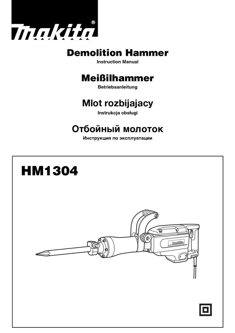 Makita HM1304 User manual
