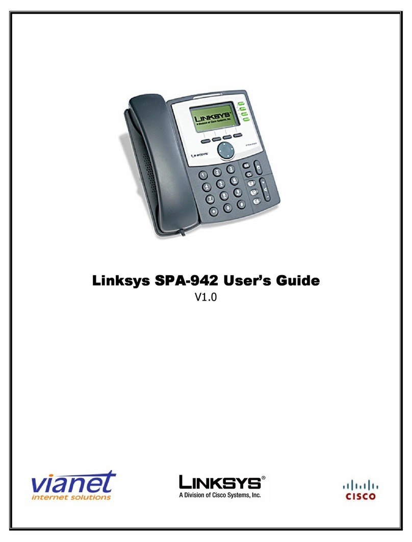 Linksys SPA942 - Cisco - IP Phone user guide