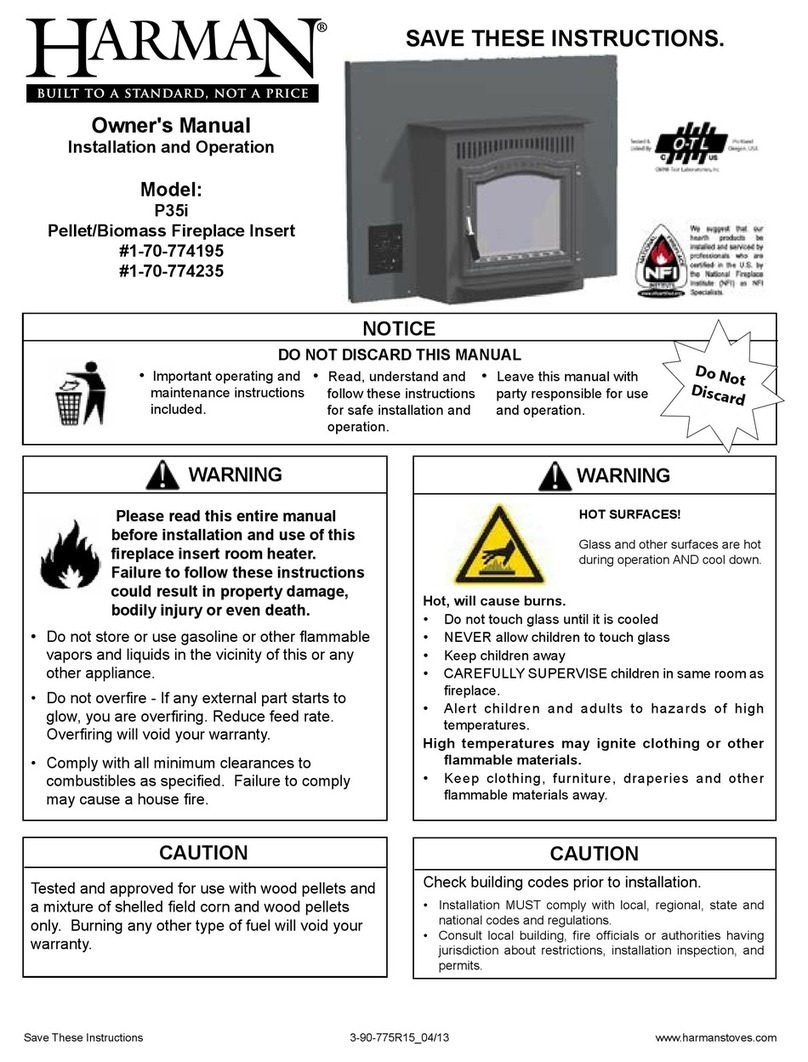 Harman P35I owner's manual