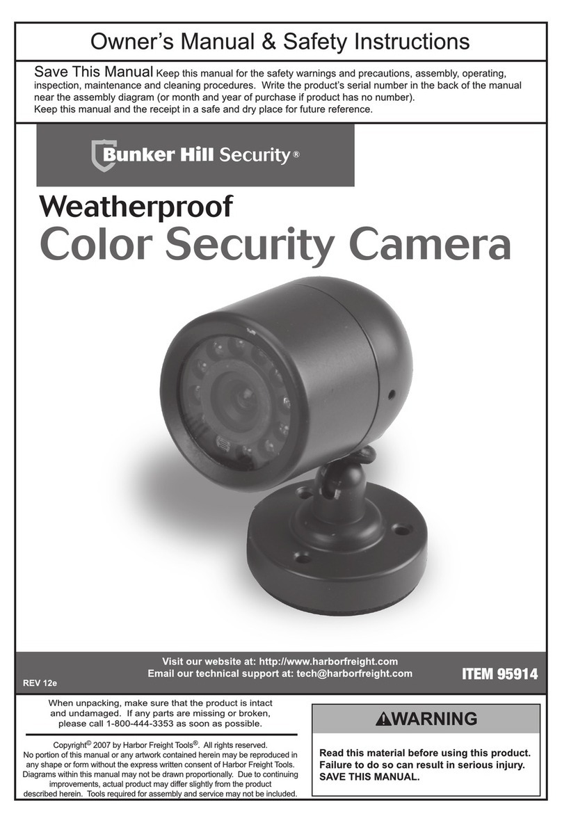 Bunker Hill Security 95914 owner's manual